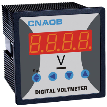 DC INTELLIGENT VOLTMETER RS485 relay or transmitting output