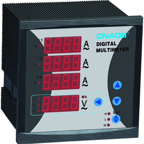 3 PHASE CURRENT VOLTAGE  COMBINED METER